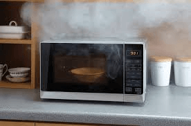 Задымилась микроволновка